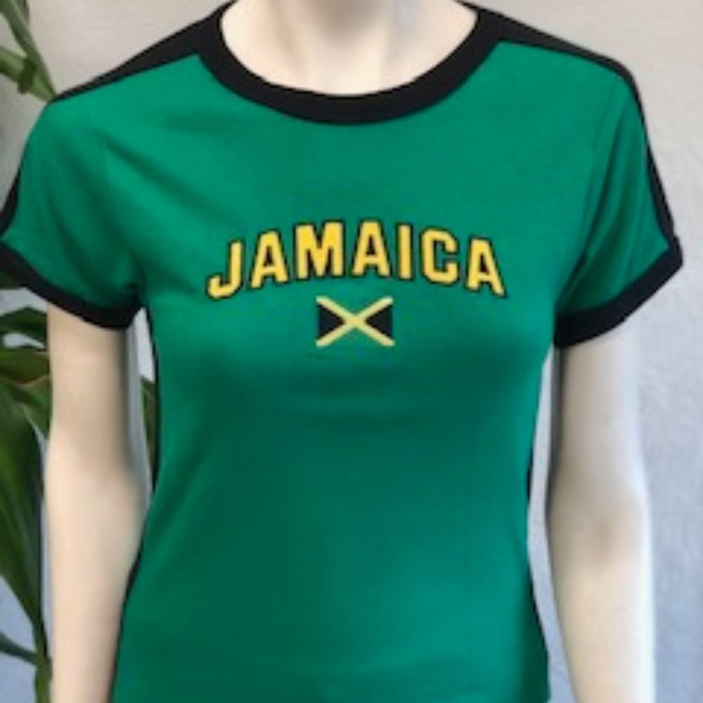 Green Jamaican T Shirt